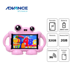 Tablet Advance Intro TR7996, 7" IPS 1024x600, Android 11 Go, 3G, Dual SIM, 32GB, RAM 2GB