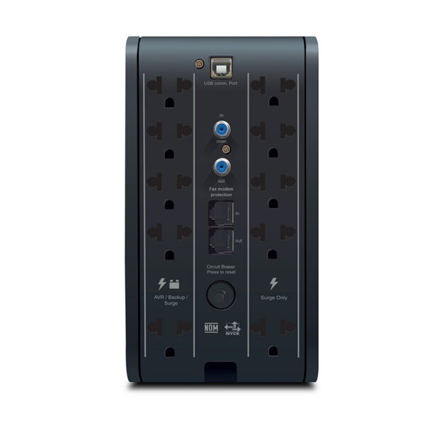 UPS Interactivo CDP (Chicago Digital Power) R-Smart 1210i, 1200VA/720W - Imagen 2