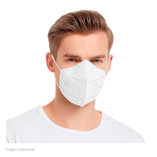 Mascarilla Protectora KN95 - Color Blanco - Imagen 2