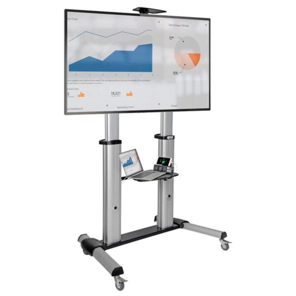 Soporte para TV con ruedas TRIPP LITE, soporta pantallas de 60" a 100", hasta 99.8KG - Imagen 3