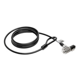 Candado de Seguridad de Combinación para Laptop Tripp-Lite SEC6C, 1.83 m, negro.