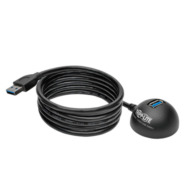 Cable de Extensión de Escritorio de 1 Puerto USB 3.0 SuperSpeed (M/H), 1.83m - Imagen 2