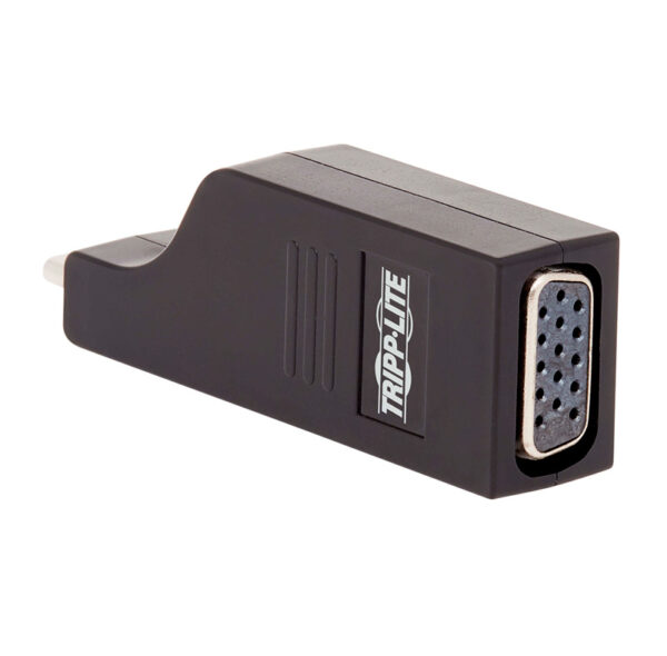 Adaptador Vertical Tripp-Lite U444-000-VGA, USB Tipo-C a VGA, 1920 x 1200 (1080p), Negro.