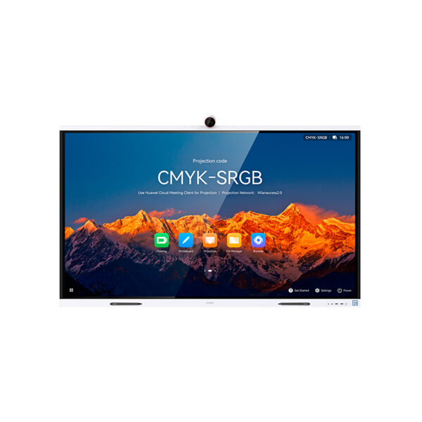 Pizarra Interactiva Huawei IdeaHub S2 75" (IHS2-75SA) Pantalla 4K/Parlante: 40W/Jade White