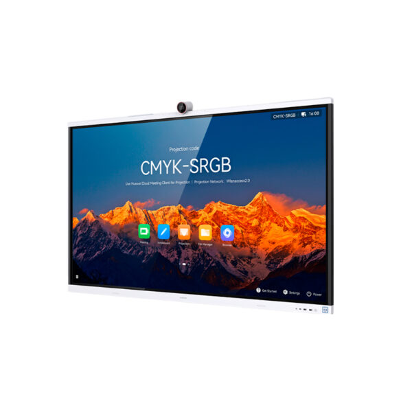 Pizarra Interactiva Huawei IdeaHub S2 86" (IHS2-86SA) Pantalla 4K/Parlante: 40W/Jade White - Imagen 2