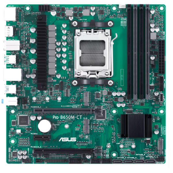 Motherboard ASUS Pro B650M-CT-CSM, Chipset AMD B650, Socket AMD AM5, mATX