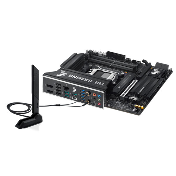 Motherboard ASUS TUF GAMING B850M-PLUS WIFI, Chipset AMD B850, Socket AMD AM5, mATX - Imagen 5