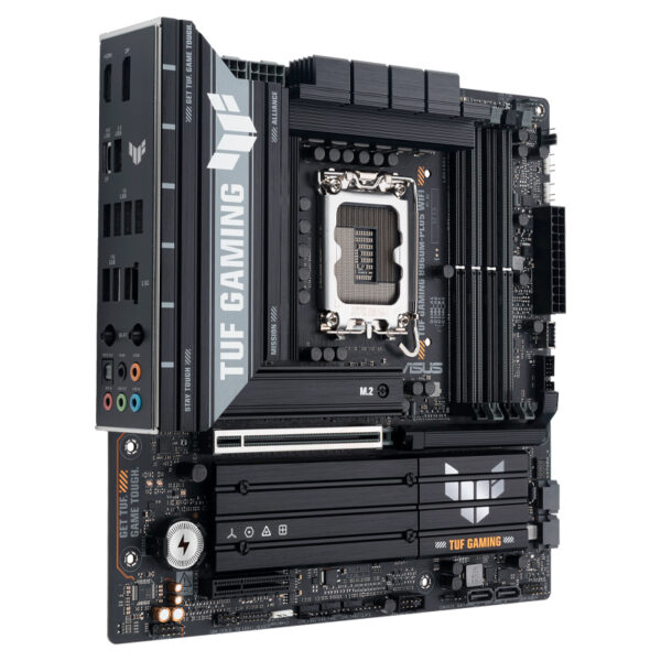 Motherboard ASUS TUF GAMING B860M-PLUS WIFI, Chipset Intel B860, LGA 1851, HDMI, DP, mATX - Imagen 2
