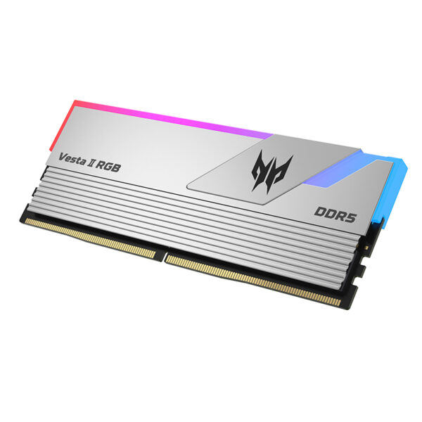 Memoria U-DIMM Predator Vesta II RGB, 32GB (2x16GB) DDR5-6000MHz, PC5-48000, CL32, 1.35V. - Imagen 2