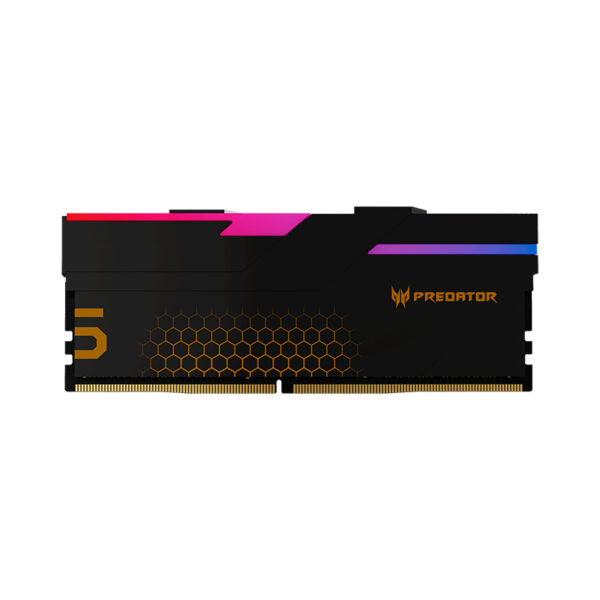 Memoria RAM Predator Hermes RGB 32GB (2x16GB) DDR5-6800MHz, CL32, 1.4V, Color Negro - Imagen 3