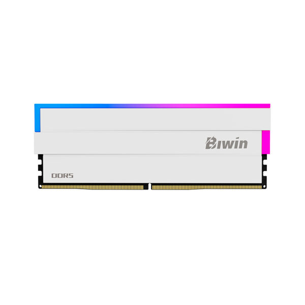 Memoria RAM Biwin Opal DW100 RGB 64GB (2x32GB) DDR5-6000MHz, CL30, 1.35V, Color Blanco - Imagen 3