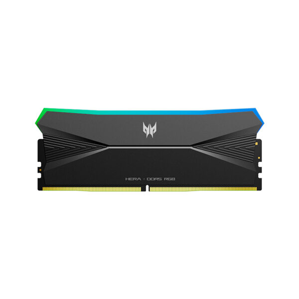 Memoria RAM Predator Hera RGB, 64GB (2x32GB) DDR5-6400MHz, CL32, 1.4V, Color Negro - Imagen 2