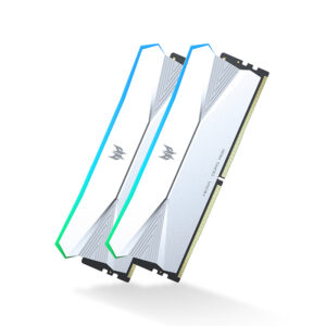 Memoria RAM Predator Hera RGB 64GB (2x32GB) DDR5-6400MHz, CL32, 1.4V, Color Silver