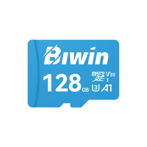 Memoria Flash microSD BIWIN MS100, 128GB, Interfaz: UHS-1, C10, U3, V30, A1