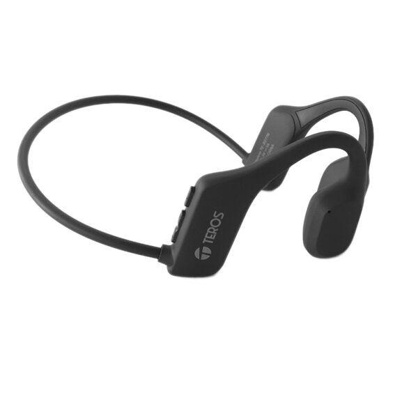 Audífonos de conducción ósea TEROS TE-8077N, bluetooth, negro - Imagen 5