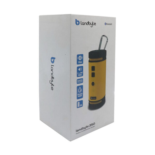 Parlante inalámbrico LandByte BV350, Bluetooth, Micro-SD, 3.5 mm, recargable. - Imagen 2