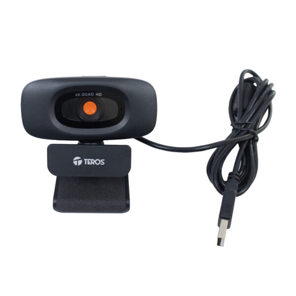 Webcam TEROS TE-9073N, 4K, micrófono incorporado, USB 2.0 - Imagen 3