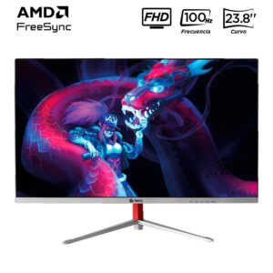Monitor curvo TEROS TE-2402S, 23.8" FHD VA, HDMI, VGA