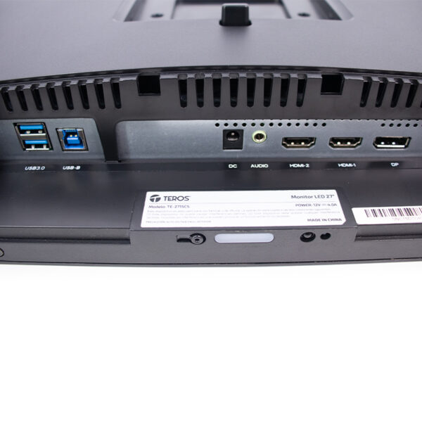 Monitor corporativo TEROS TE-2715CS, QHD IPS, 100Hz, HDMI, DP, Audio out, Cámara 5MP - Imagen 7