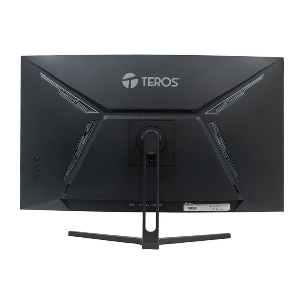 Monitor curvo TEROS TE-3253S, 31.5" QHD VA, 75Hz, 2560x1440, HDMI, DP, Audio, FreeSync - Imagen 4