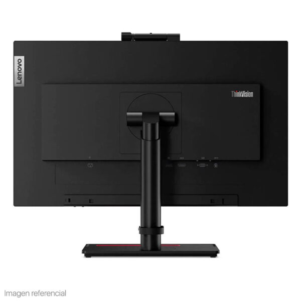 Monitor Lenovo ThinkVision T24v-30, 23.8" 1920x1080 WLED IPS HDMI/DP/VGA Color Raven Black - Imagen 2