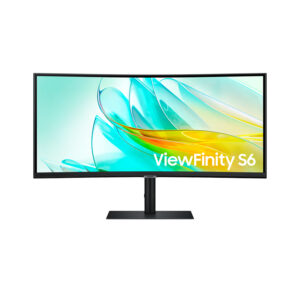 Monitor Curvo Samsung Viewfinity S6 S65uc, 34 FHD ULTRA-WQHD, DP, HDMI, HDR10, USB, USB-C