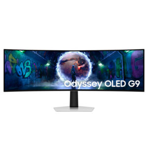 Monitor curvo gaming SAMSUNG Odyssey OLED G9, 49" QHD, 240 Hz, HDMI, DP, Micro HDMI