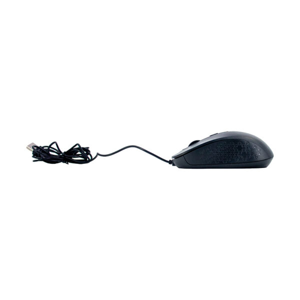 Mouse óptico TEROS TE-1229S, USB, 4 botones, negro - Imagen 2