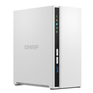 Servidor NAS QNAP TS-233, ARM Cortex A55 4C/2GHz, 2GB RAM(On-Board), Bahias: 2 x 3.5" SATA