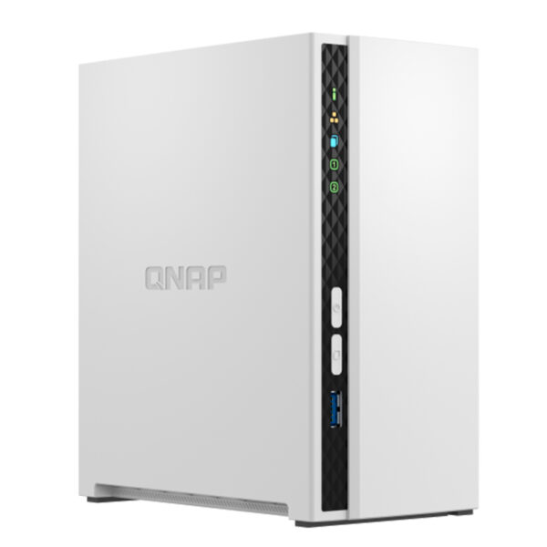 Servidor NAS QNAP TS-233, ARM Cortex A55 4C/2GHz, 2GB RAM(On-Board), Bahias: 2 x 3.5" SATA
