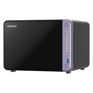 Servidor NAS QNAP TS-632X-4G, ARM AL524 4C/2GHz, 4GB RAM SODIMM, Bahias: 6x3.5" SATA