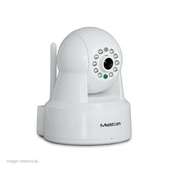 Cámara IP inalámbrica Mustcam H806P, Indoor, CMOS, Dia/Noche, 720p, H.264.