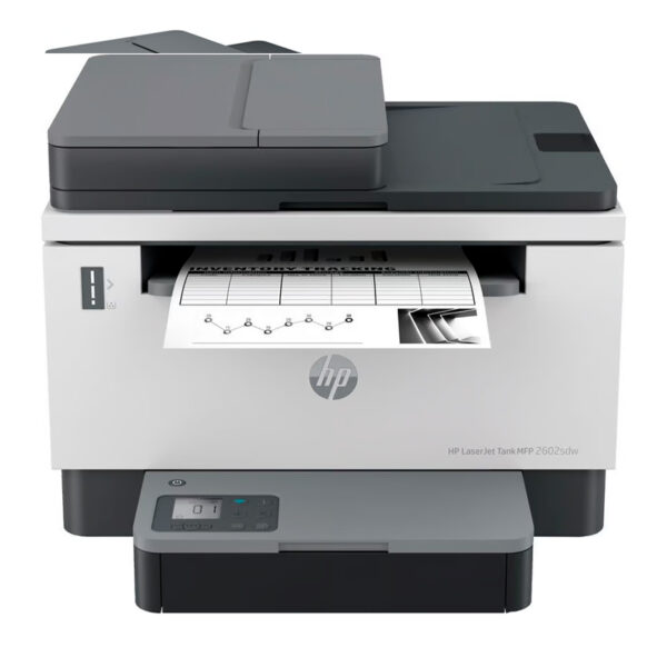 Impresora HP LaserJet Tank MFP 2602sdw, 22ppm, 600x1200dpi, LAN, Wi-FI, USB. - Imagen 2