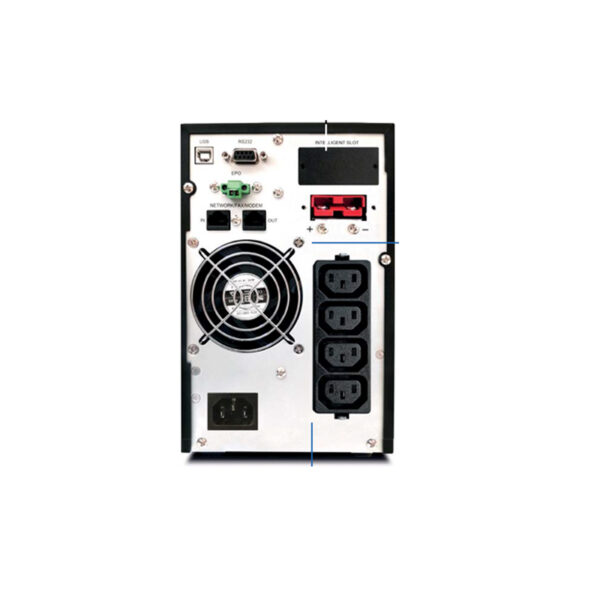 UPS CDP UPO11i(AX), On-Line, 1000VA, 1000W, 220VAC, 4 salidas IEC-C13/14 . - Imagen 2