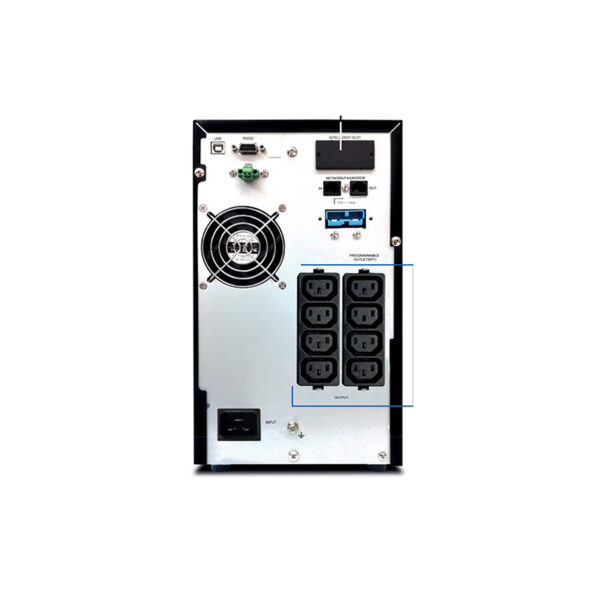 UPS CDP UPO11-2i(AX), On-Line, 2000VA, 2000W, 220VAC, 8 salidas IEC-C13/14. - Imagen 2