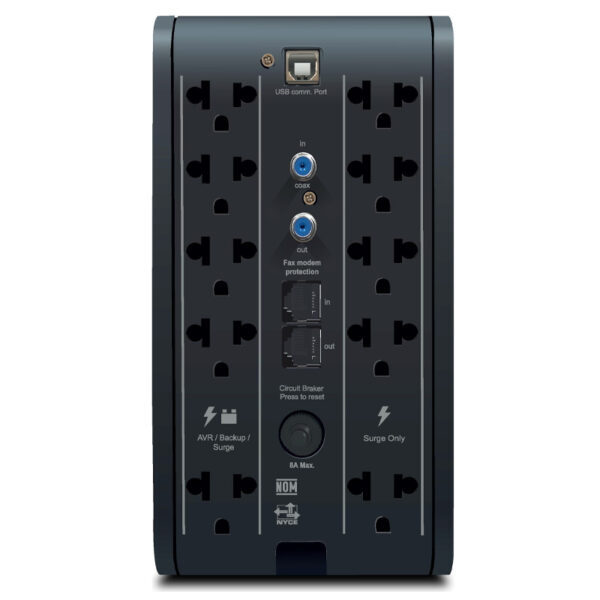 UPS Interactivo CDP (Chicago Digital Power) R-Smart 751i, 750VA / 375W - Imagen 2