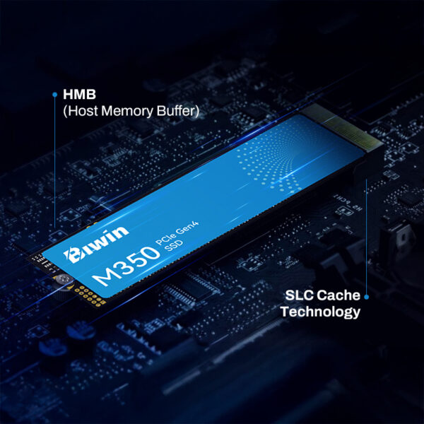 Unidad en estado Solido (SSD) Biwin M350 500GB, M.2 2280 PCIe Gen4 x4 NVMe - Imagen 2