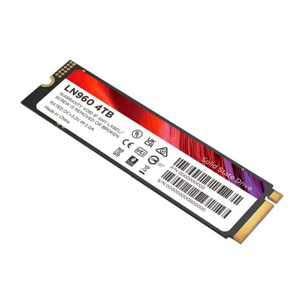 Unidad en estado solido Lenovo LN960, 4TB, M.2 2280, PCIe Gen 4 x4, NVMe 2.0 - Imagen 3