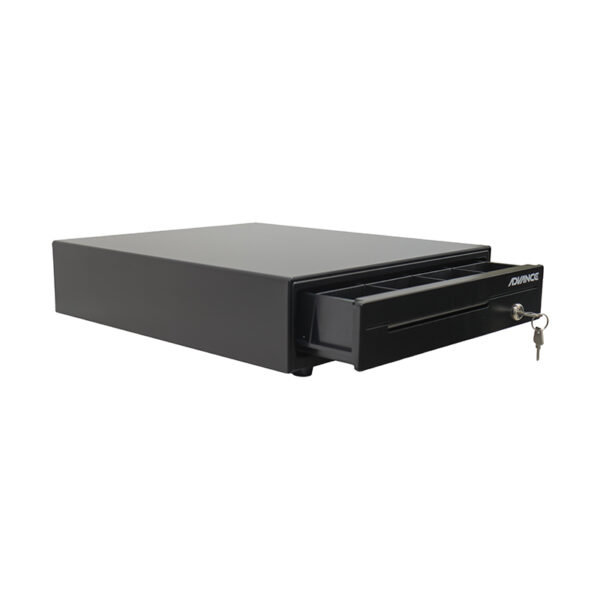 Caja para efectivo Advance ADV-5421, 4 ranuras, RJ11, Negro - Imagen 2