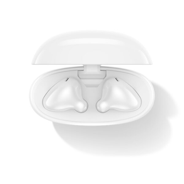 Auriculares estéreo inalámbricos con microfono Lenovo E310 independientes, color blanco - Imagen 2