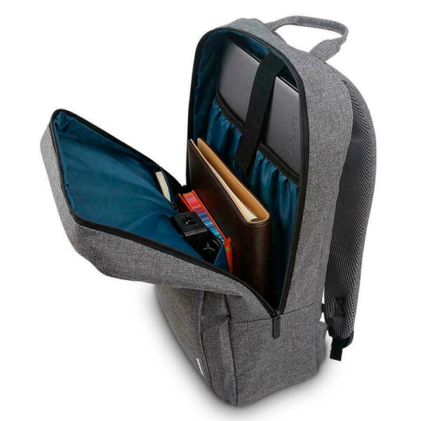 Mochila Lenovo B210, Casual, para Equipos Portátiles de hasta 39.6 cm (15.6") Color Gris. - Imagen 3