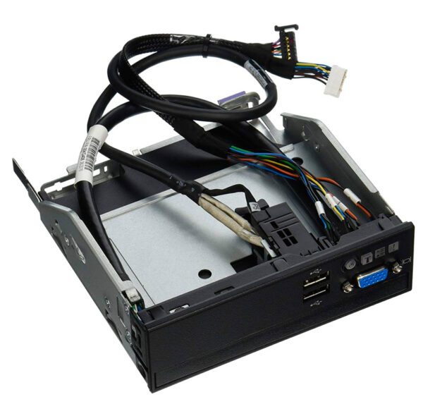 Panel frontal Lenovo 00MV367, 2 USB, 1 VGA, Power, 5.25", para Lenovo System x3550 M5. - Imagen 2