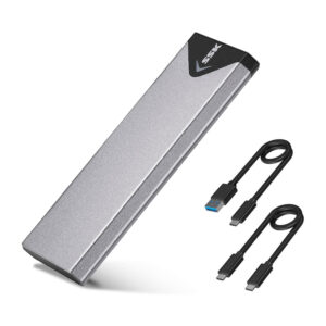 Enclosure para SSD M.2 NVMe (PCIe) / SATA, admite tamaños 2242/2260/2280, USB-C 3.2 Gen 2