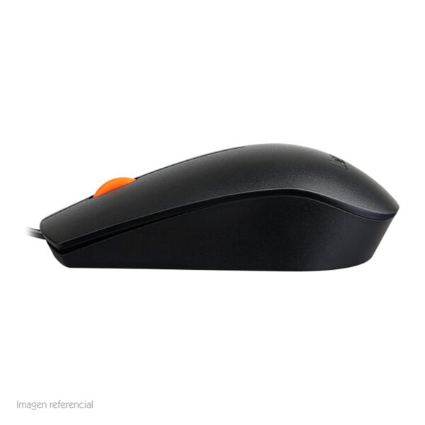 Mouse óptico Lenovo Essential, 1600 dpi, USB, Negro, presentación en caja. - Imagen 2
