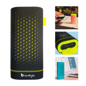 Parlante inalámbrico LandByte BV120, Bluetooth, Micro-SD, PowerBank, recargable.