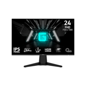 Monitor Plano Gaming MSI G242L E14, 23.8" FHD IPS, HDMI ,DP, 144 Hz, 1 Ms, Color Negro