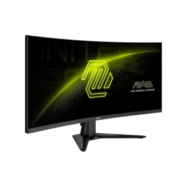Monitor MSI MAG 346CQ Curvo (1500R) 34 UWQHD (3440 x 1440), HDMI x2 / DP / Headphone-Out - Imagen 3