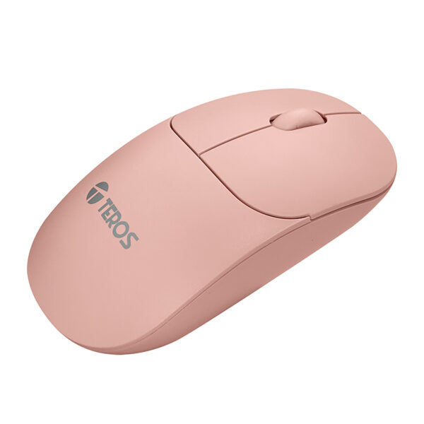 Mouse óptico inalámbrico TEROS TE-1218S, 1000 DPI, receptor USB, 3 botones - Imagen 2