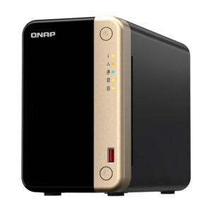Servidor NAS QNAP TS-264-8G, Celeron N5095 4C / 2.9GHz, 8GB RAM, Bahias: 2 x 3.5" SATA
