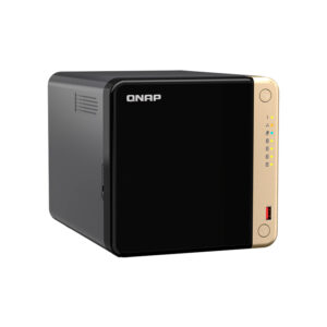 Servidor NAS QNAP TS-464-8G, Celeron N5095 4C/2.9GHz, 8GB DDR4 / Bahias: 4 x 3.5" SATA